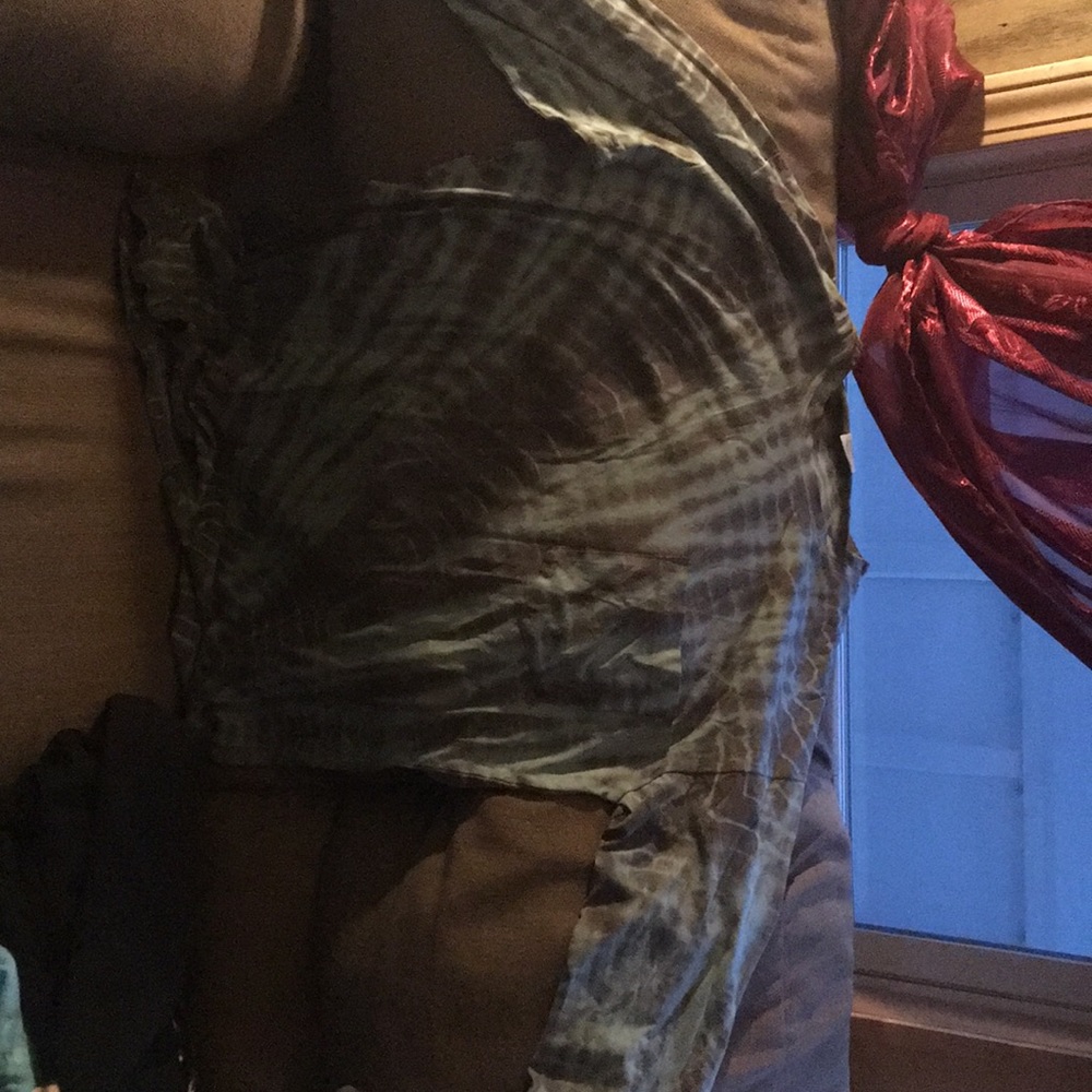 PINK tie dye long sleeve shirt